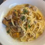 鶏とかぼちゃのクリームソースパスタ(Pizzeria Mio ピッツェリア ミオ)
