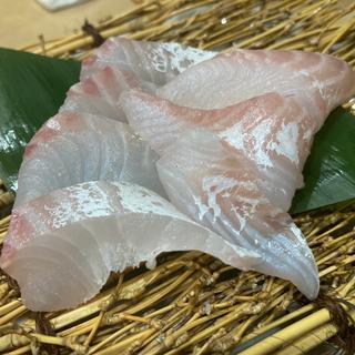 スズキ造り(海鮮立呑 活魚パラダイス)