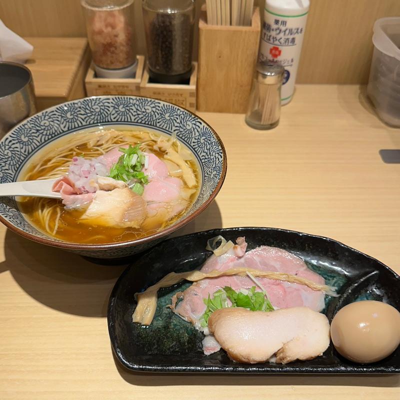 上州地鶏淡麗中華そば特製(地鶏と蟹 中華そば 礎 本厚木)