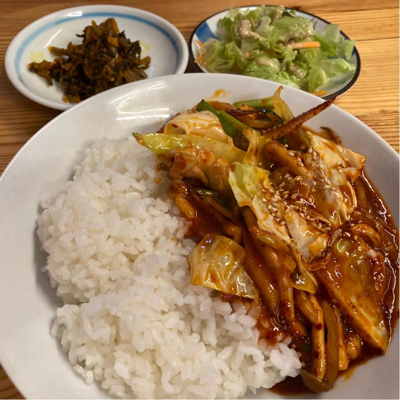 イカ丼(韓国村)