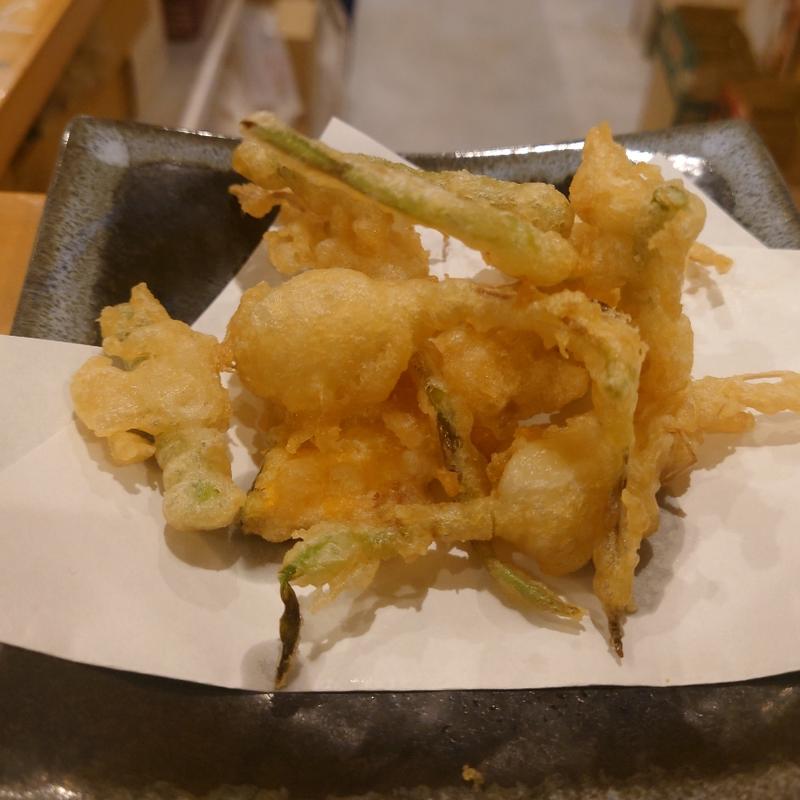 ニンニクの天プラ(ゑびす 四つ木店 （えびす）)