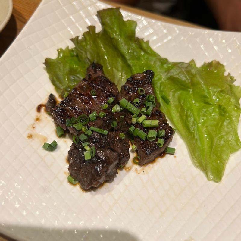 クジラの生姜焼き(美食酒房 如意 )