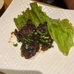 クジラの生姜焼き