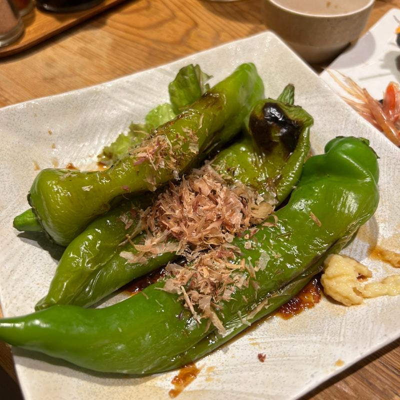 万願寺とうがらし(美食酒房 如意 )