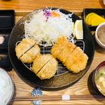 ロースヒレ定食