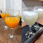 マンゴージュース＆ラッシー