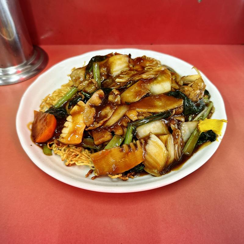 五目あんかけ焼きそば(中華料理おぐにちゃん)