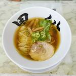 秋刀魚だしらーめん（醤油）並盛(秋刀魚だし 黒船)