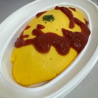 ふわふわチーズオムライス(リトルプールコーヒー)