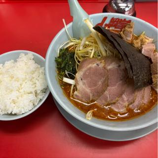 辛味噌ネギチャーシュー麺 ネギマシ(ラーメン山岡家 愛知刈谷店)