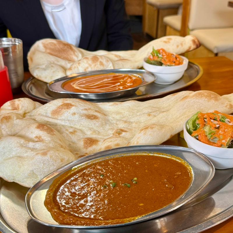 1カレーセット(インドラ 三鷹店)