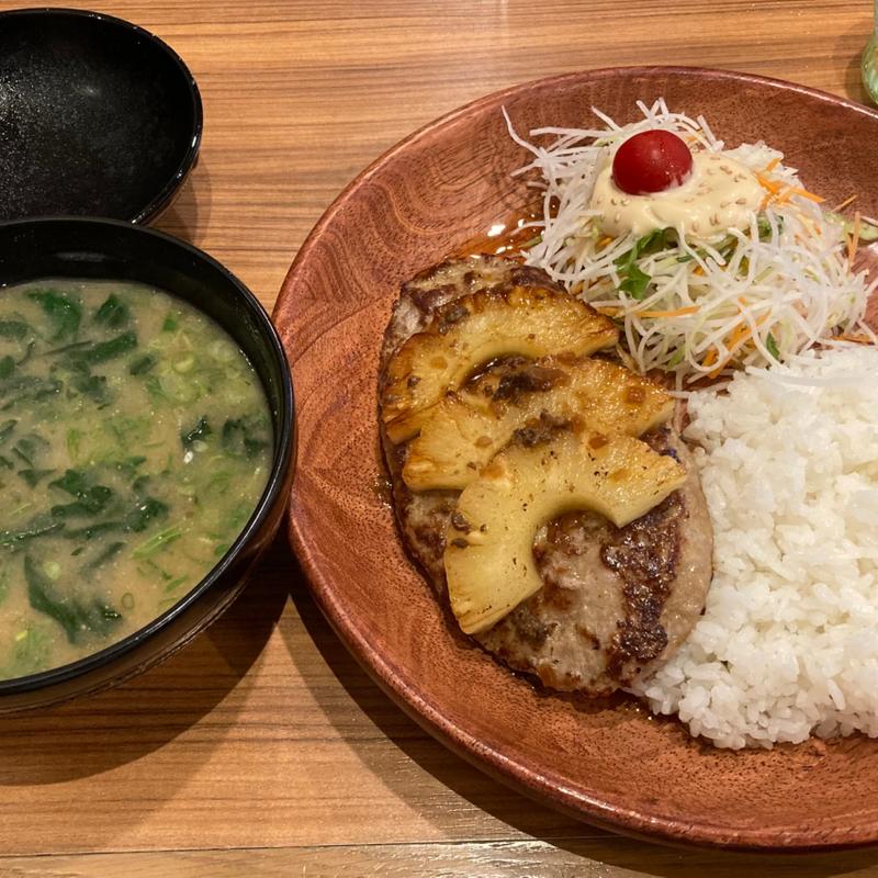 パインランチM(びっくりドンキー 大島町店 )