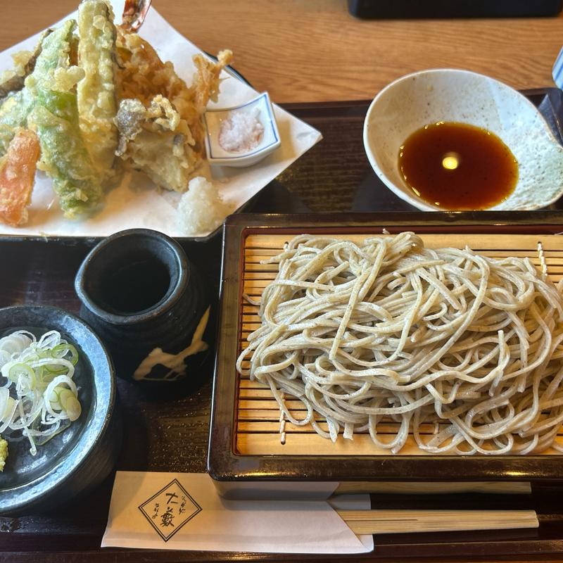 天もりセット(蕎麦処 大藪)