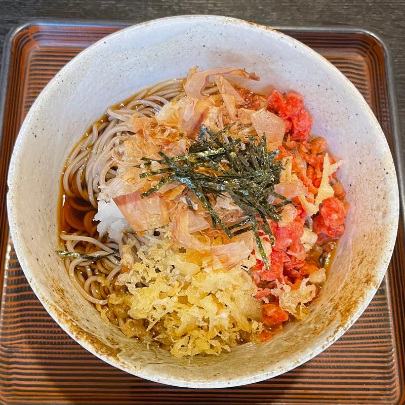 天ばなおろし蕎麦(狸囃)