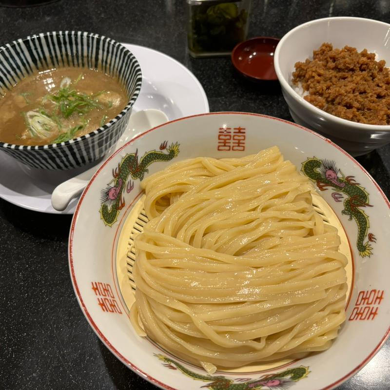 濃厚トリトンつけ麺　しぐれ飯(麺匠 至誠)