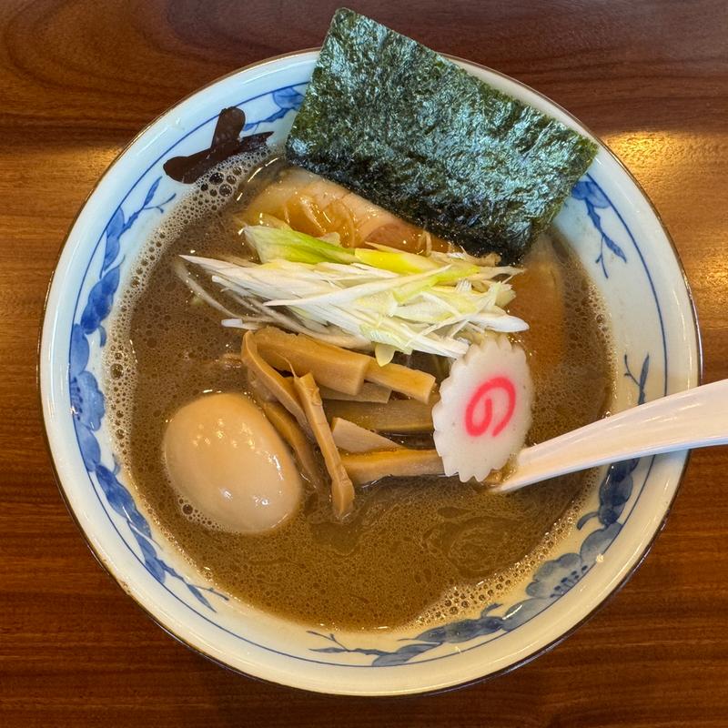 『極』煮干らーめん(ちかみちらーめん)