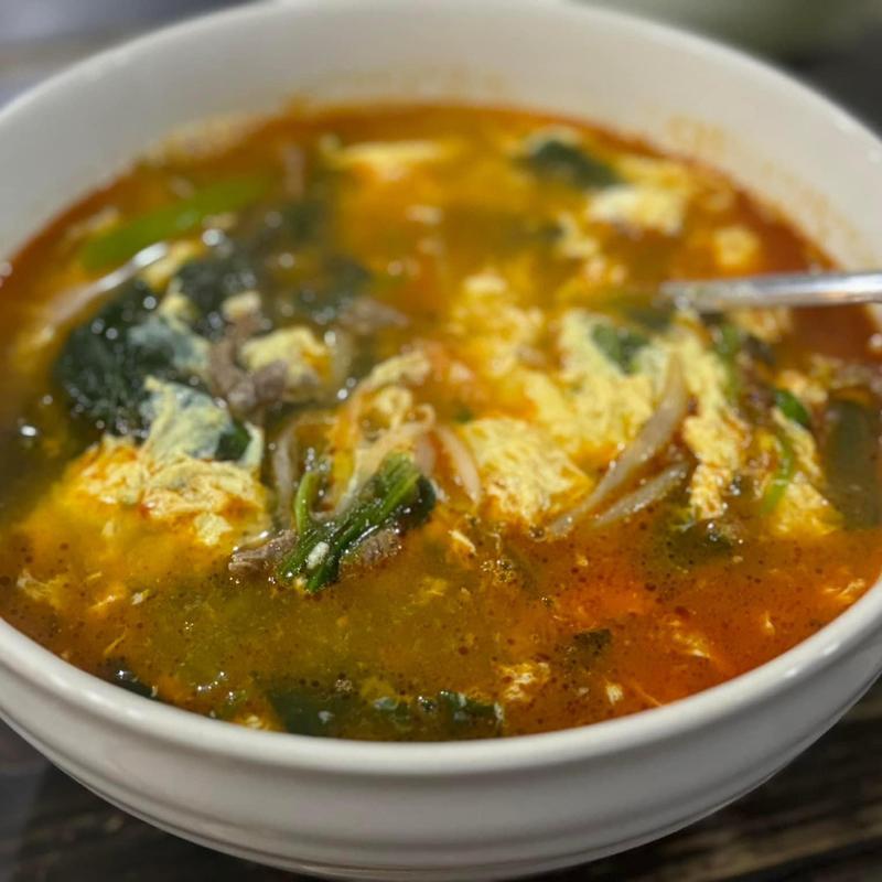 ユッケジャンスープ(焼肉 純純)