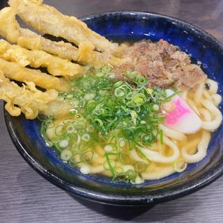 肉ゴボ天うどん(資さんうどん 博多千代店)