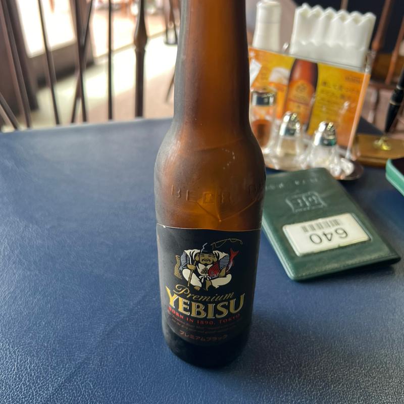 黒ビール　プレミアムエビス(茨城ゴルフ倶楽部レストラン )