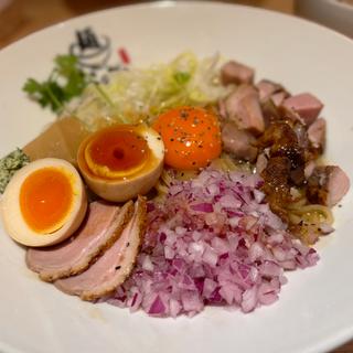 鶏特製まぜそば(麺 銀座おのでら)