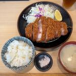 特ロースかつ定食(とんかつ檍 羽田イノベーションシティ店)