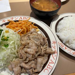 豚からし焼肉定食(キッチンABC 南大塚店 （キッチンエービーシー）)