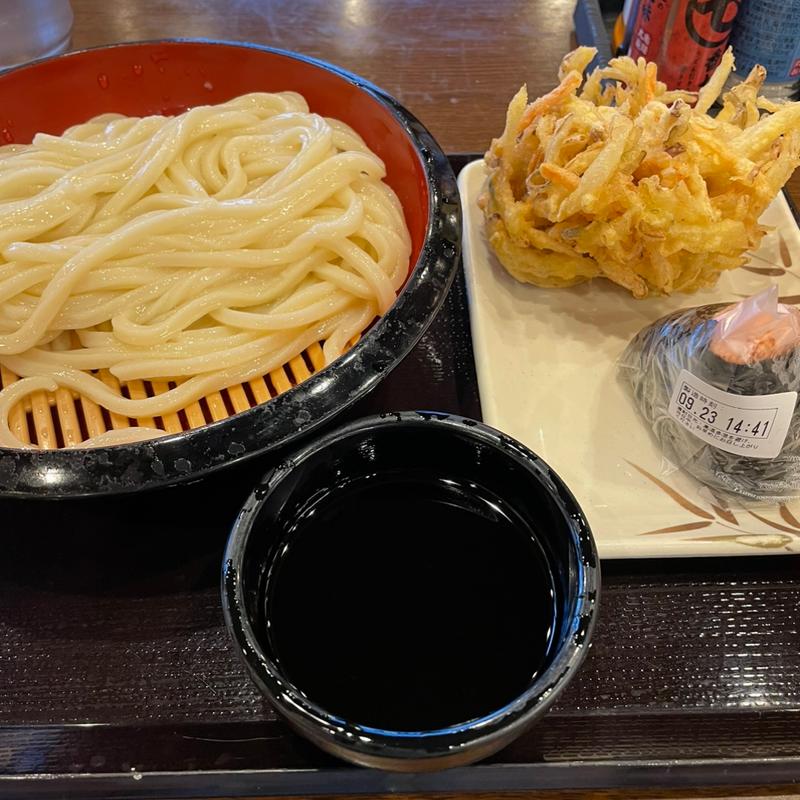 ざるうどん(丸亀製麺堺)