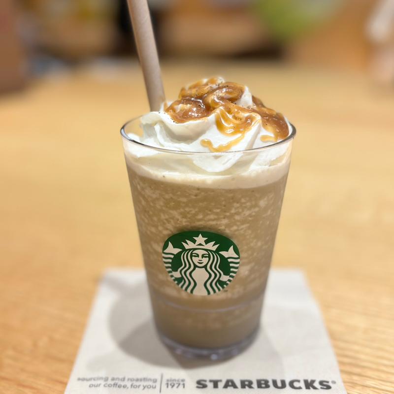 和栗と和紅茶のフラペチーノ(スターバックスコーヒー ららぽーとEXPOCITY 店２階)