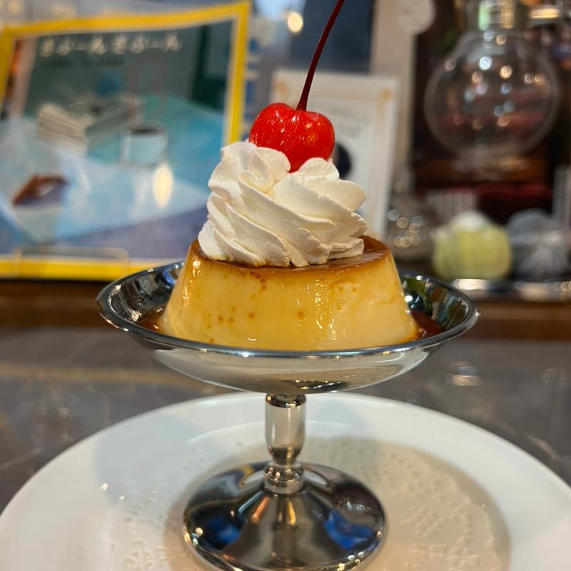 女将さんプリン(喫茶 深海)