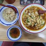チャーハンセット(彩華ラーメン 本店)