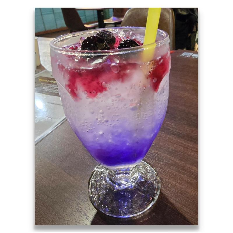 マガイマガド 鬼火ソーダ(モンハン酒場 東京秋葉原 - HUNTERS BAR in Akihabara TOKYO)