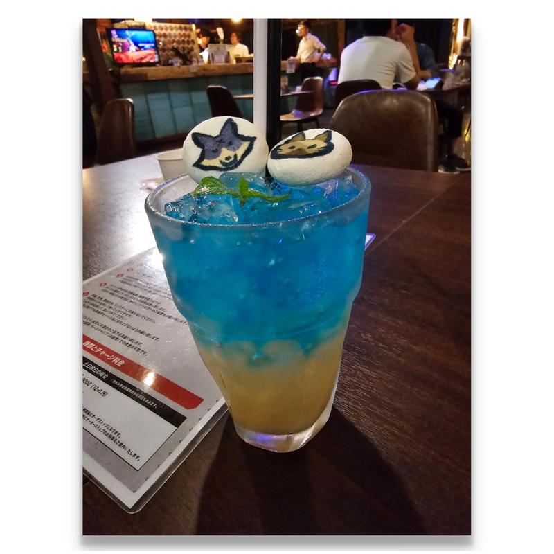 イオリのオトモと一緒♪(モンハン酒場 東京秋葉原 - HUNTERS BAR in Akihabara TOKYO)