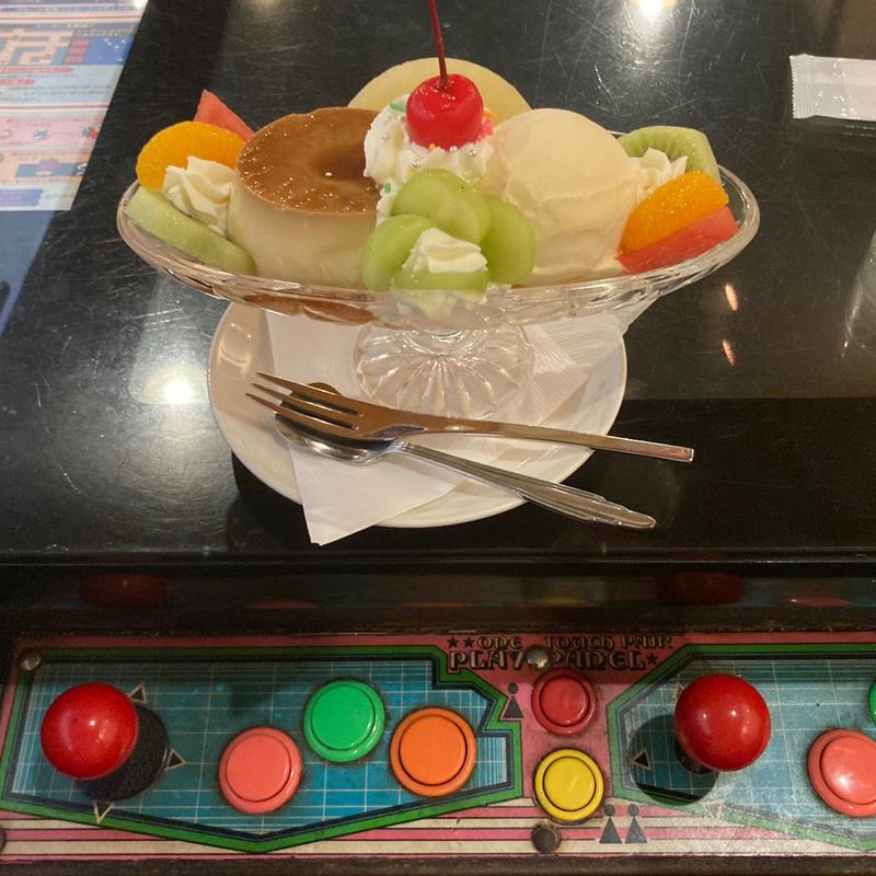 プリンアラモード(喫茶ダリ)