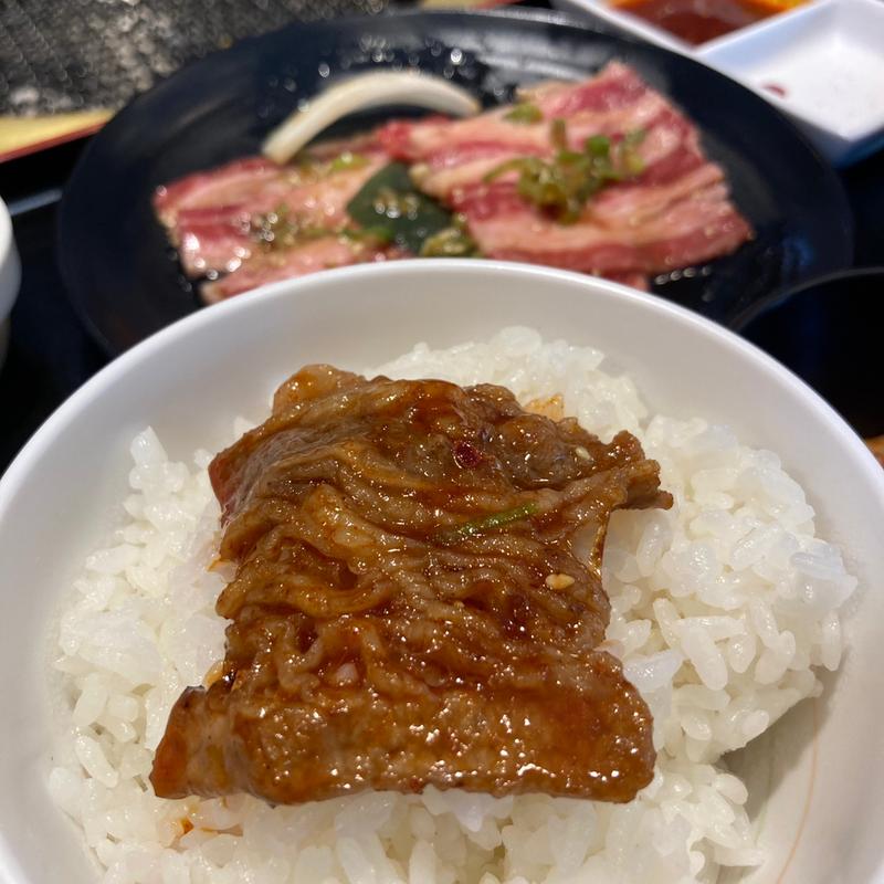 得々ダブル100ランチ(安楽亭 多摩永山店)