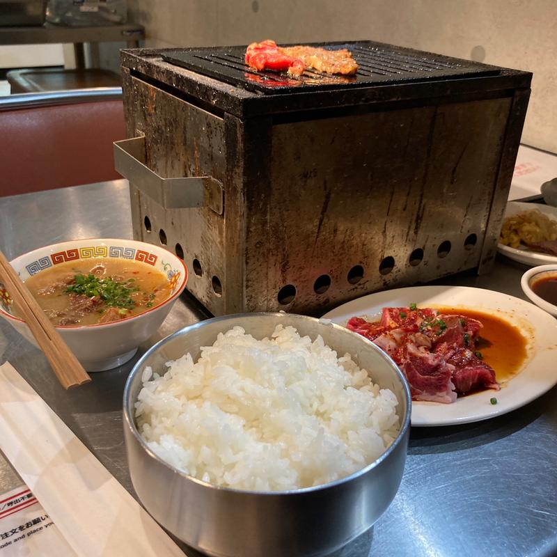 切り落としカルビ定食(アームストロング橋本駅北口店)