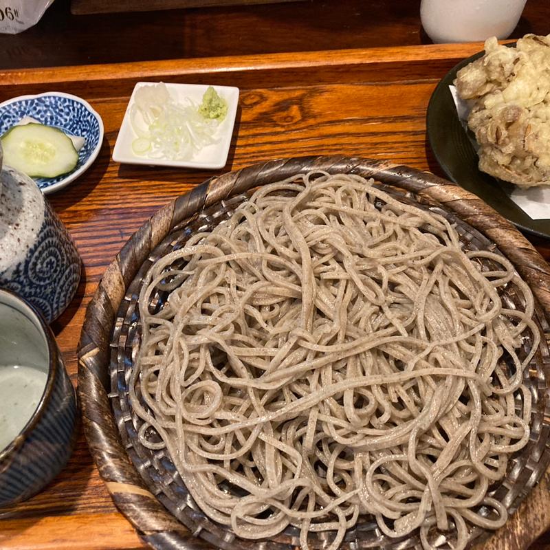 田舎蕎麦&舞茸天(ふくや )