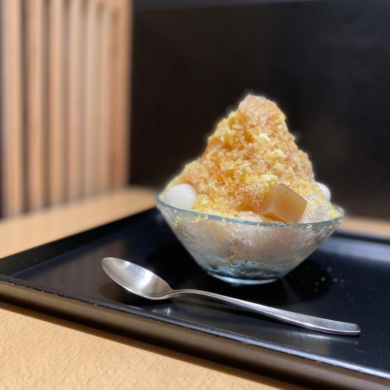 栗氷(虎屋菓寮 新宿伊勢丹店 （とらやかりょう）)