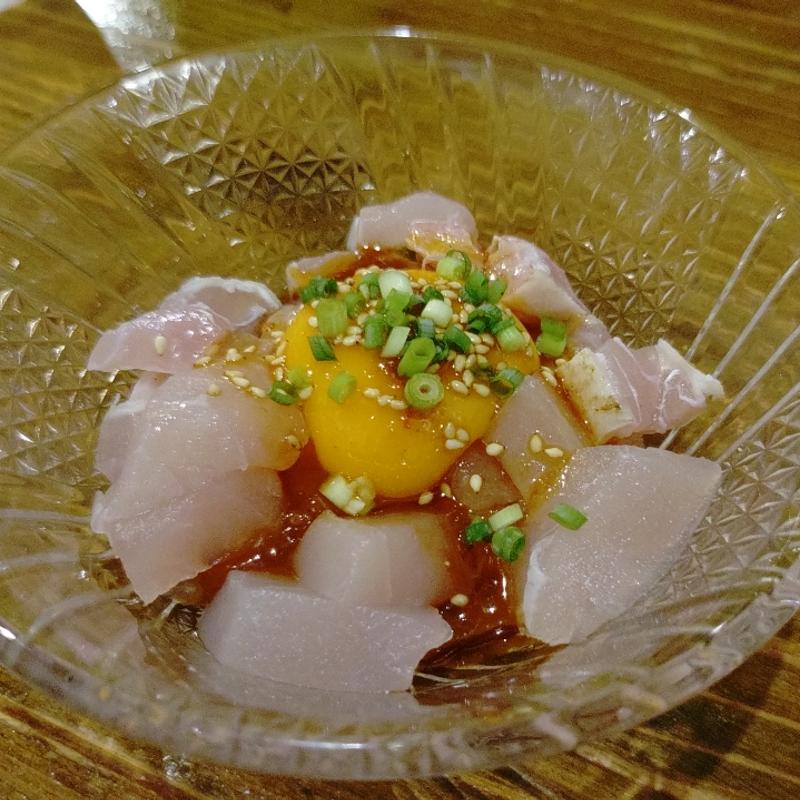 カジキのユッケ(島料理 海響 （しまりょうり いすん）)