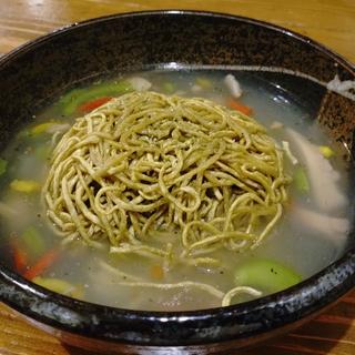 与那国そばパリパリあんかけ(島料理 海響 （しまりょうり いすん）)