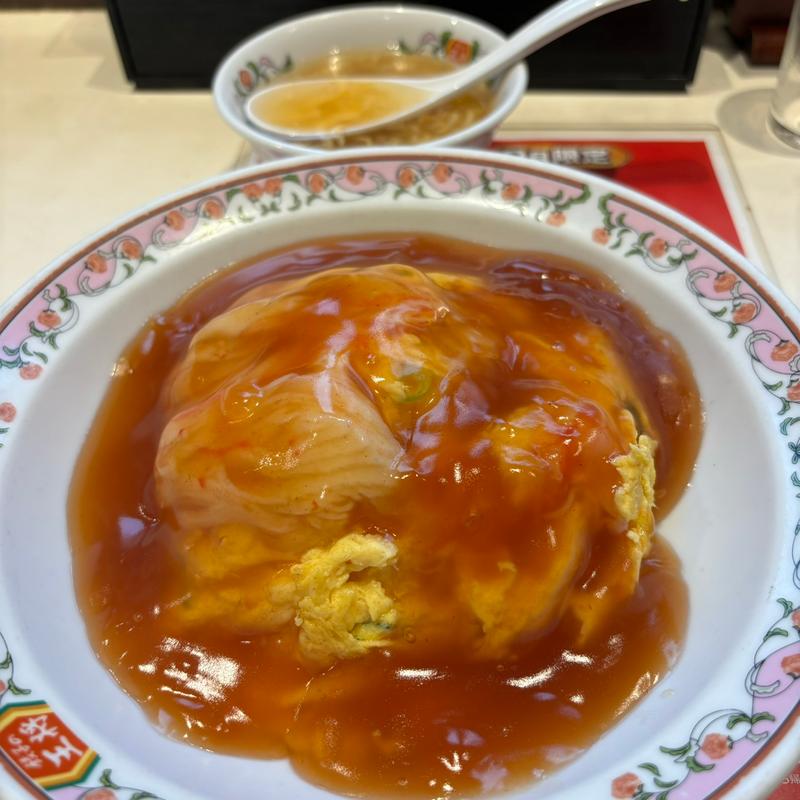 天津飯(餃子の王将 渋谷ハチ公口店)