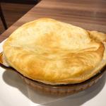 きのことチキンのシチューパイ