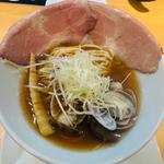 あさりラーメン(くそオヤジ最後のひとふり 天満店)