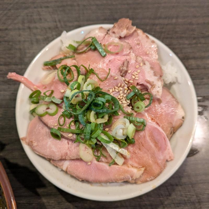 レアチャ丼ミニ(よこはま軒 三川店)