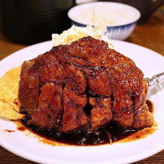 トンテキ定食(サル食堂 )