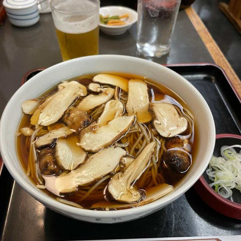 松茸そば(尾張屋 本店)