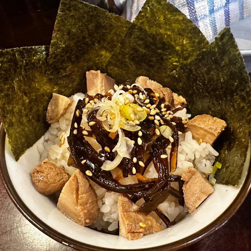 利尻昆布ミニご飯(中華そば 敦)