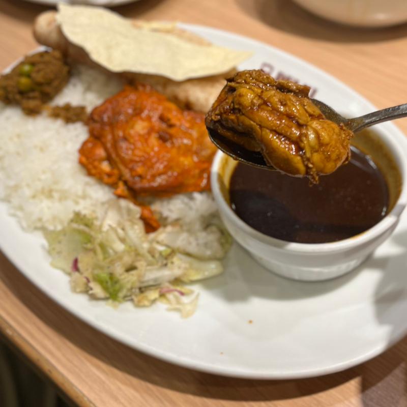 タンドリーチキンランチ(デリー 銀座店 （DELHI）)