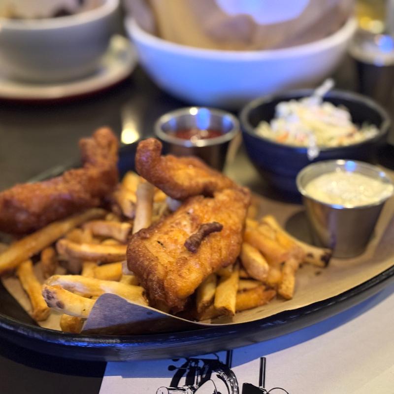 Beer Battered Fish & Chips(Culinary Dropout)