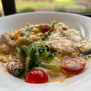 ふわシャキ親子丼(あがつま亭 )