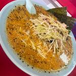 ネギ味噌ラーメン 中盛り 辛味スパイス
